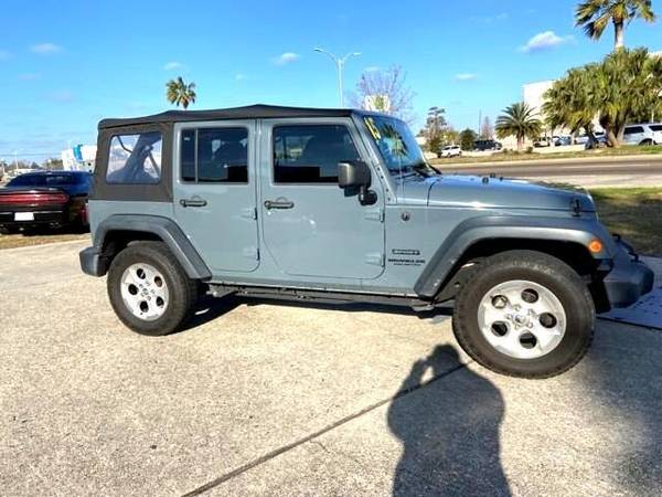 2015 Jeep Wrangler Unlimited Sport - EVERYBODY RIDES! - cars & for sale in Metairie, LA – photo 3
