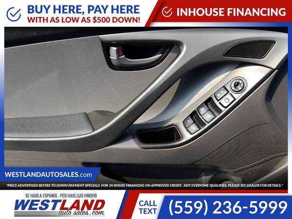 2015 Hyundai Elantra SESedan 6A 6 A 6-A PRICED TO SELL! - cars & for sale in Fresno, CA – photo 8