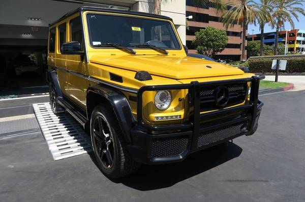 2016 Mercedes Benz G63 Solarbeam Yellow Very Rare Must See - cars & for sale in Costa Mesa, CA – photo 3