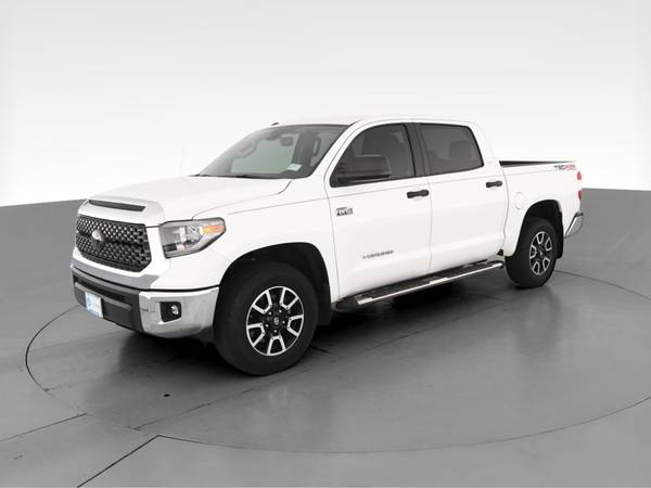 2018 Toyota Tundra CrewMax SR5 Pickup 4D 5 1/2 ft pickup White - -... for sale in Spring Hill, FL – photo 3