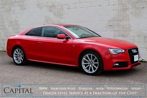 Immaculate Coupe! Low Mileage! 2015 Audi A5 Turbo Premium Plus! for sale in Eau Claire, WI