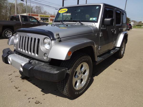 2014 JEEP WRANGLER UNLIMITED SAHARA - - by dealer for sale in Waterford, PA – photo 3