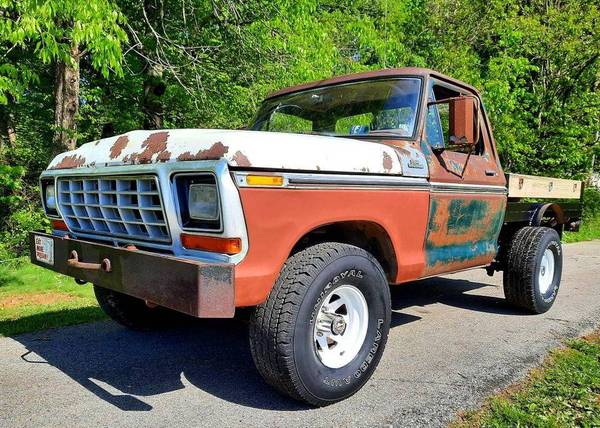 1978 Ford F150 short bed 4x4! Tilt flatbed 351M Work horse! - cars for sale in Other, IN – photo 2