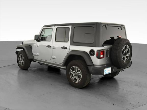 2019 Jeep Wrangler Unlimited Sport S Sport Utility 4D suv Silver - -... for sale in Baxter, MN – photo 7
