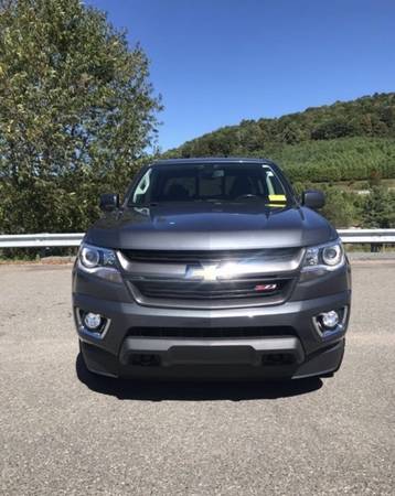 2017 Chevy Chevrolet Colorado Z71 pickup Gray - cars & trucks - by... for sale in Boone, NC – photo 3