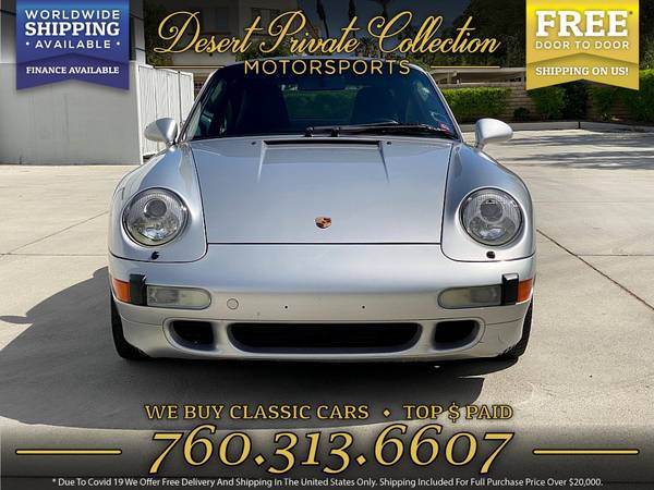 1997 Porsche 911 Carrera 2S 1 Owner - 63k Miles Coupe BEAUTIFUL for sale in Palm Desert , CA – photo 3
