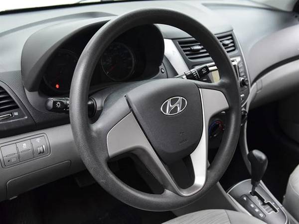 2017 Hyundai Accent SE Sedan 4D sedan Black - FINANCE ONLINE for sale in Round Rock, TX – photo 2