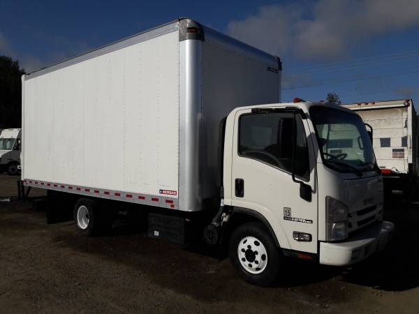 2018 ISUZU NPR HD 18ft BOX TRUCK WITH LIFTGATE-MILES 99560 - cars & for sale in San Jose, CA – photo 2