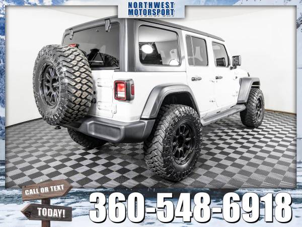 Lifted 2019 *Jeep Wrangler* Unlimited Sport 4x4 - cars & trucks - by... for sale in Marysville, WA – photo 5