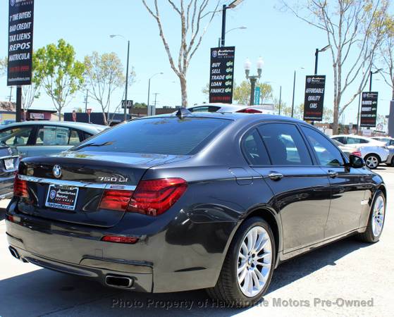 2013 BMW 7 Series 750Li Dark Graphite Metallic II - cars & for sale in Lawndale, CA – photo 7
