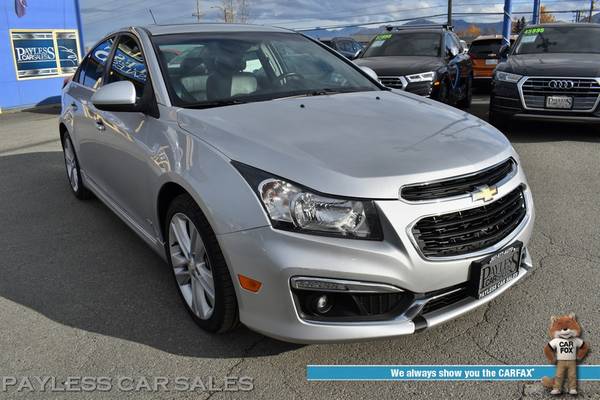 2015 Chevrolet Cruze LTZ / Automatic / Auto Start / Heated Leather... for sale in Anchorage, AK – photo 8