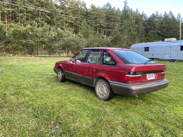 1990 Ford Escort LX 66k original miles - cars & trucks - by owner -... for sale in Lopez Island, WA – photo 2