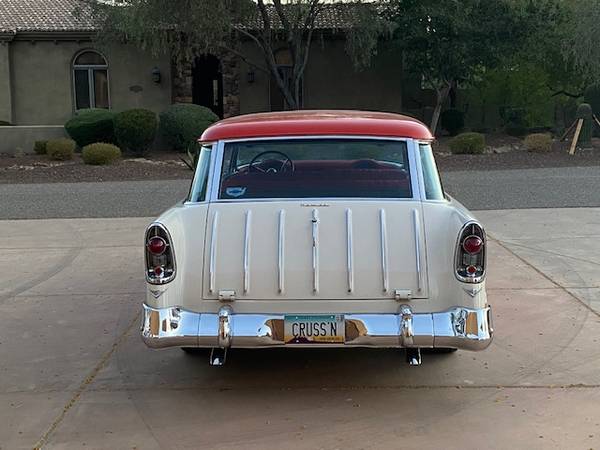 1956 Chevrolet Bel Air Nomad, Matador Red, - - by for sale in Phoenix, AZ – photo 6