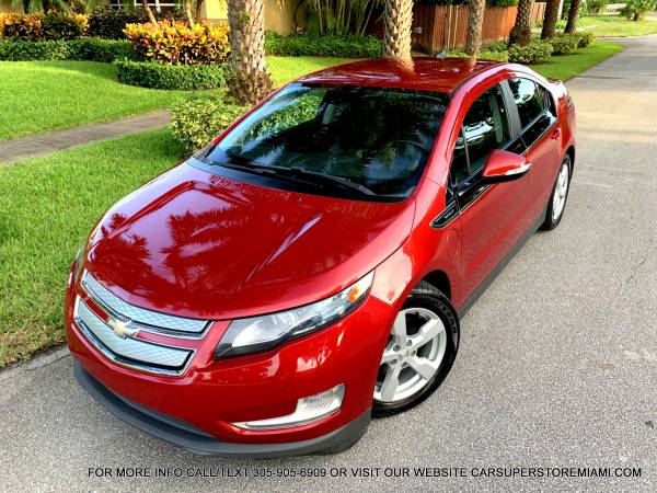 LIKE NEW 2014 CHEVROLET VOLT HYBRID CLEAN TITLE/ CLEAN CARFAX - cars... for sale in Hollywood, FL – photo 2