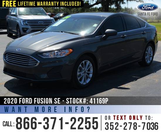 2020 Ford Fusion SE Ecoboost - Touchscreen - Cruise Control for sale in Alachua, FL – photo 3
