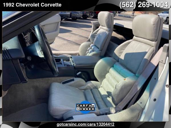 1992 Chevrolet Corvette 2dr Convertible - cars & trucks - by dealer... for sale in Bellflower, CA – photo 20