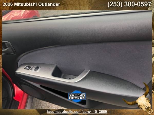 2006 Mitsubishi Outlander LS 4dr SUV wAutomatic - - by for sale in Tacoma, WA – photo 10