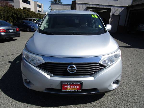 Clean Carfax 2016 Nissan Quest 3 5 SV Bluetooth and Backup Camera for sale in Lynnwood, WA – photo 8