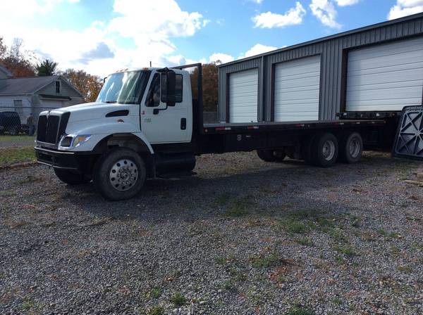 2007 International 7400 26' T/A Flatbed Truck RTR# 0103931-01 - cars... for sale in Kinsman, OH – photo 5