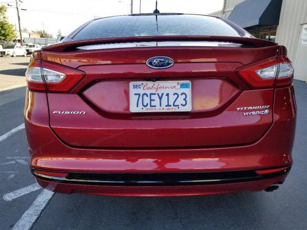 2013 Ford Fusion Hybrid Titanium 4dr Sedan ALL CREDIT ACCEPTED!!! for sale in Sacramento , CA – photo 6