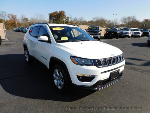 2019 *Jeep* *Compass* *Latitude 4x4* White Clearcoat - cars & trucks... for sale in Milford, MA – photo 5