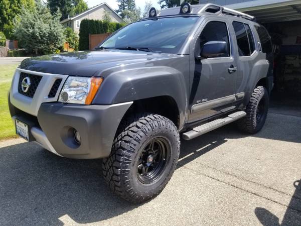 LIFTED 5" Xterra offroad 53k miles 6 speed manual locking 4WD SUV 2010 for sale in Federal Way, WA – photo 12
