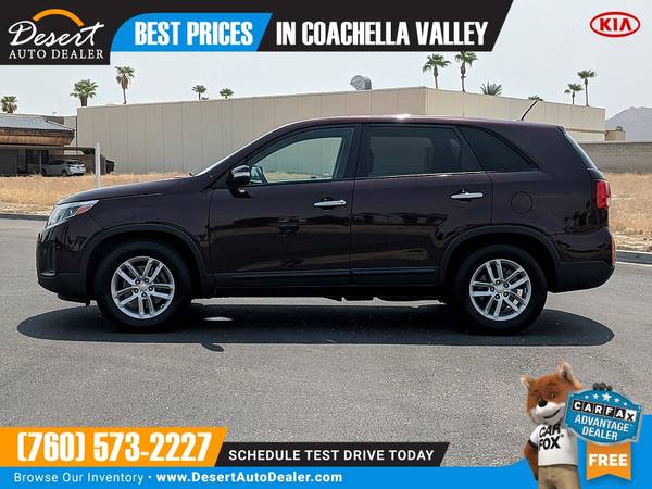 2015 KIA Sorento 76,000 miles LX SUV BIG ON STYLE - not budget! -... for sale in Palm Desert , CA – photo 8