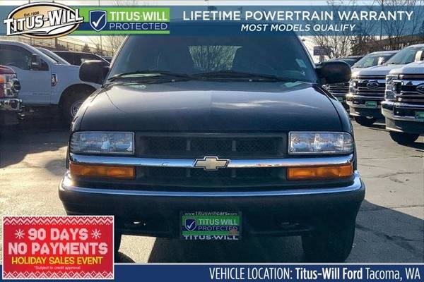2001 Chevrolet Blazer 4x4 4WD Chevy LS SUV - cars & trucks - by... for sale in Tacoma, WA – photo 2