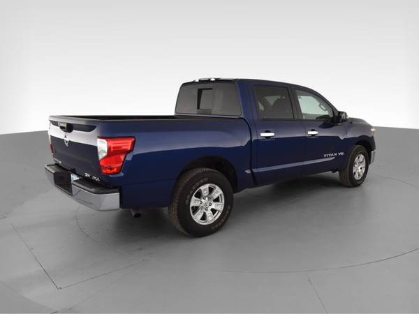 2019 Nissan Titan Crew Cab SV Pickup 4D 5 1/2 ft pickup Blue -... for sale in Arlington, District Of Columbia – photo 11