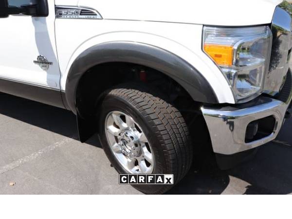 Customized 2015 Ford F350 Super Duty Crew Cab Lariat Pickup 4D 6 3/4 for sale in Folsom, CA – photo 13