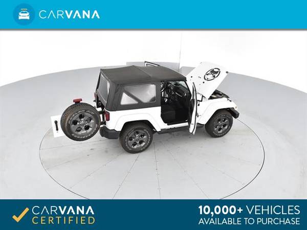 2013 Jeep Wrangler Sahara Sport Utility 2D suv White - FINANCE ONLINE for sale in East Berlin, CT – photo 14