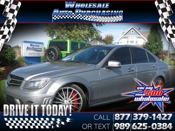 2010 Mercedes-Benz C-Class 4dr Sdn C 63 AMG RWD for sale in Frankenmuth, MI