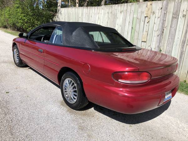CONVERTIBLE CHRYSLER SEBRING JX 1-OWNER SINCE 1997 - cars & for sale in Savoy, IL – photo 11