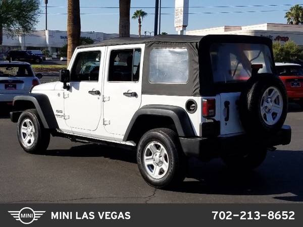 2014 Jeep Wrangler Unlimited Sport 4x4 4WD Four Wheel SKU:EL103301 for sale in Las Vegas, NV – photo 8