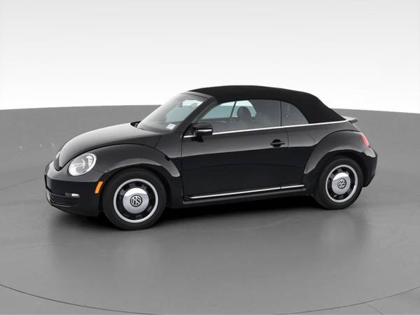 2014 VW Volkswagen Beetle 1.8T Convertible 2D Convertible Black - -... for sale in Trenton, NJ – photo 4