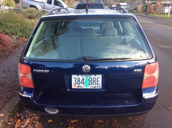 2005 VW Passat Wagon TDI- Biodiesel ready! - cars & trucks - by... for sale in Eugene, OR – photo 4