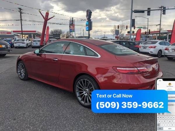 2018 Mercedes-Benz E-Class E400 Coupe TEXT or CALL! - cars & trucks... for sale in Kennewick, WA – photo 4
