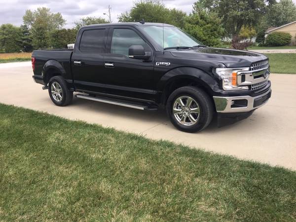2019 Ford F150 Supercrew 2WD, Black for sale in Otterbein, IL – photo 4