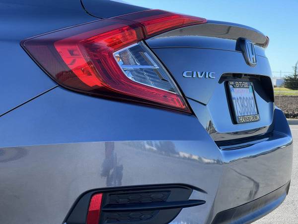 2016 Honda Civic Sedan LX sedan Gray - - by dealer for sale in Salinas, CA – photo 18