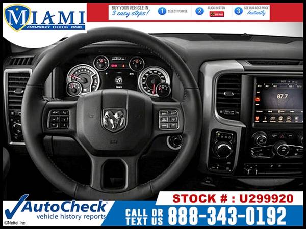 2017 RAM 1500 Big Horn 4WD TRUCK -EZ FINANCING -LOW DOWN! - cars &... for sale in Miami, MO – photo 6
