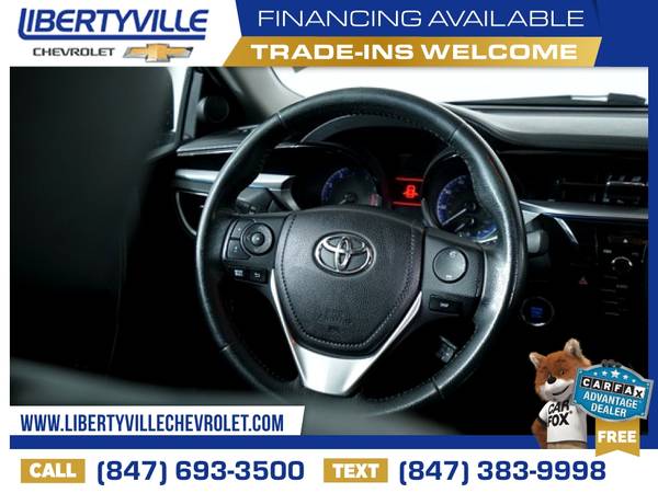 291/mo - 2016 Toyota Corolla L - - by dealer for sale in Libertyville, IL – photo 5