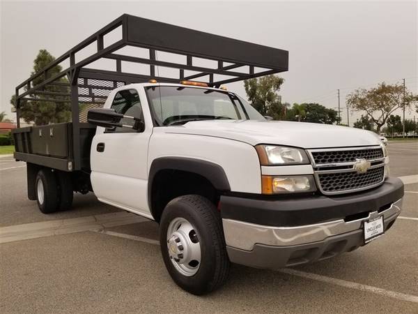 2005 CHEVROLET C3500 FLAT BED SERVICE TRUC ,LADDER RACK,ONLY 81K MIL... for sale in Santa Ana, CA – photo 3