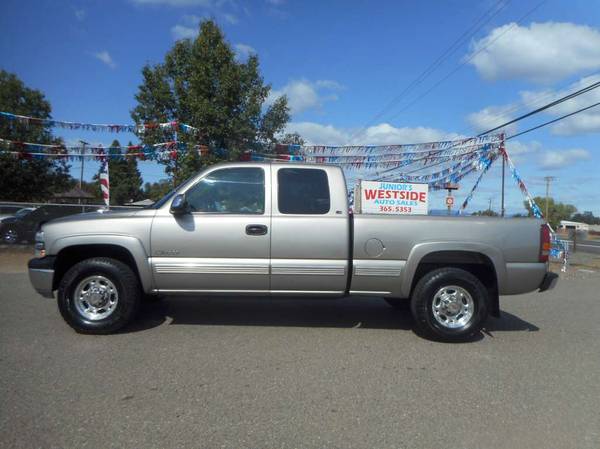1999 CHEVY SILVERADO 2500 EXTENDED SHORTBED 4X4 REAL CLEAN TRUCK!!!! for sale in Anderson, CA – photo 4
