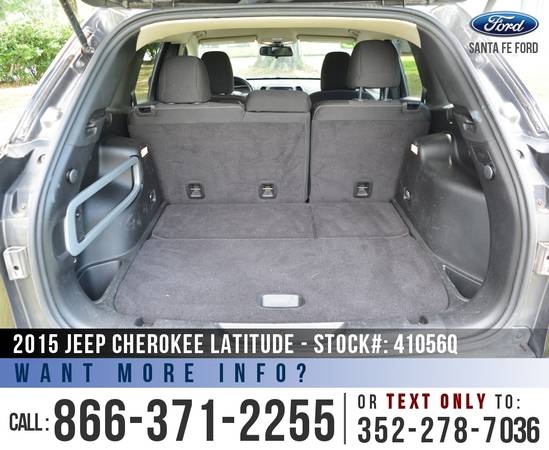 2015 Jeep Cherokee Latitude Cruise - Touchscreen - Remote for sale in Alachua, FL – photo 19