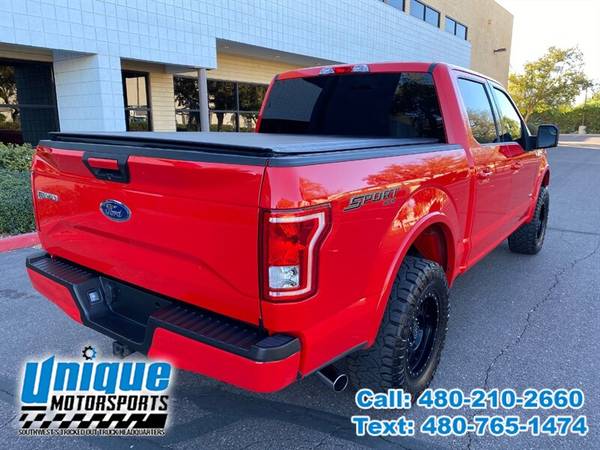 2016 FORD F-150 CREW CAB SPORT ~ LEVELED ~ 4X4 ~ 3.5L ECOBOOST TRUCK... for sale in Tempe, AZ – photo 9