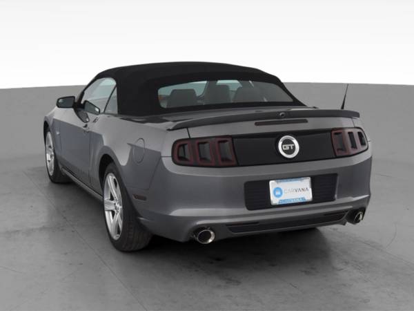 2014 Ford Mustang GT Premium Convertible 2D Convertible Gray -... for sale in Oak Park, IL – photo 8
