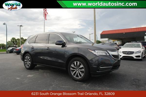 2015 Acura MDX 6-Spd AT w/Tech Package $729/DOWN $85/WEEKLY for sale in Orlando, FL