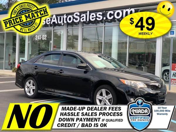 2013 Toyota Camry 4dr Sdn I4 Auto SE (Natl) $49 Week ANY CREDIT! -... for sale in Elmont, NY