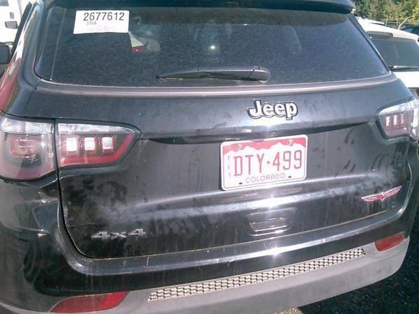 2019 Jeep Compass Trailhawk 4x4 4dr SUV SKU:659242 Jeep Compass Trailh for sale in Denver, AZ – photo 4