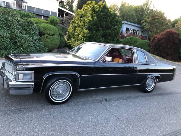 1979 Cadillac coupe DeVille black runs and drives for sale in Seattle, WA – photo 8